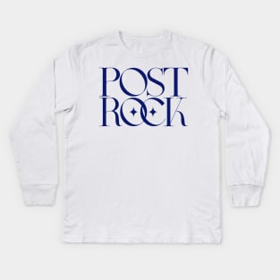 POST ROCK Kids Long Sleeve T-Shirt